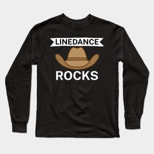 Linedance rocks Long Sleeve T-Shirt